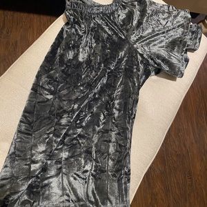 Knox Rose Crushed Velvet Top